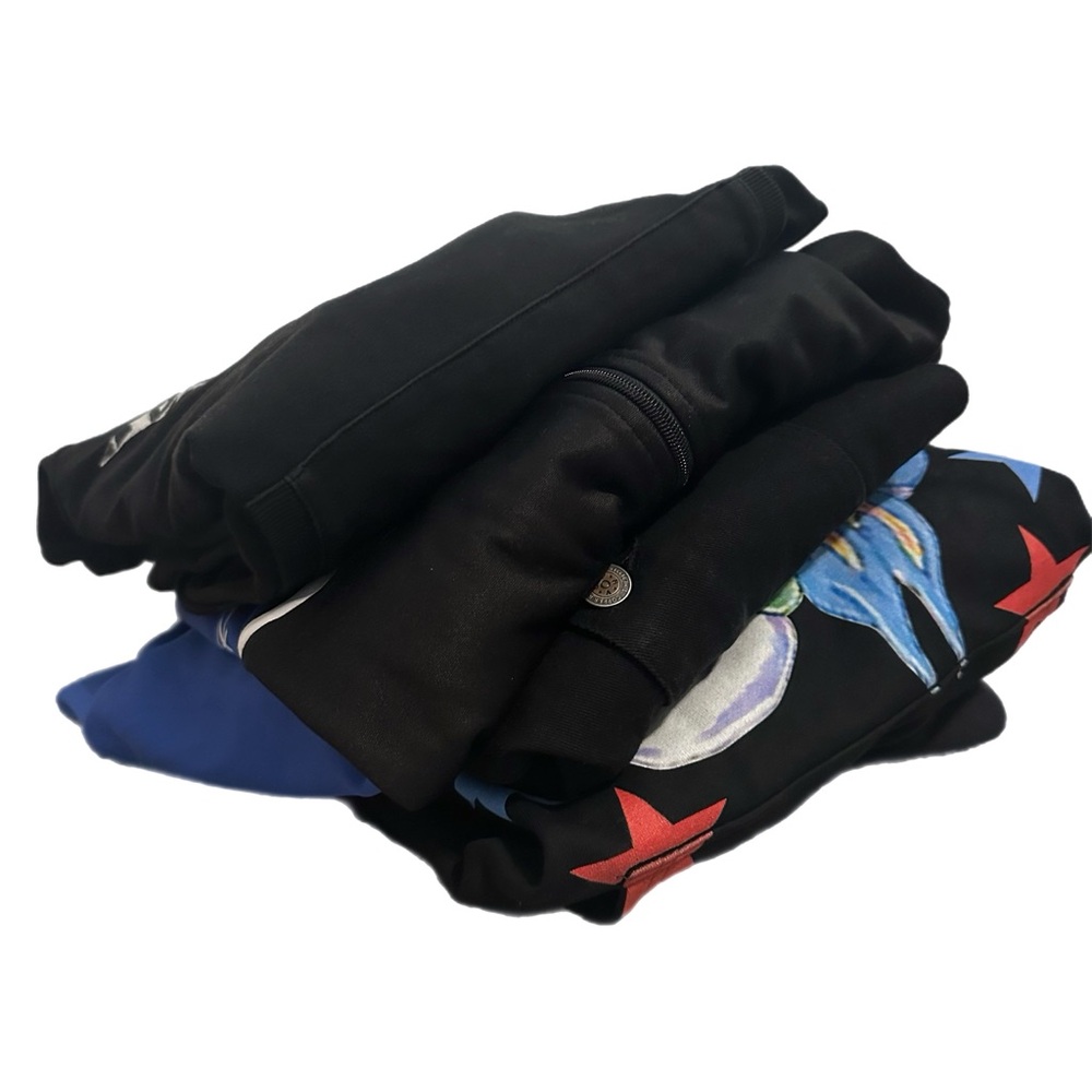 Black and Blue Graphic Sweatshirts